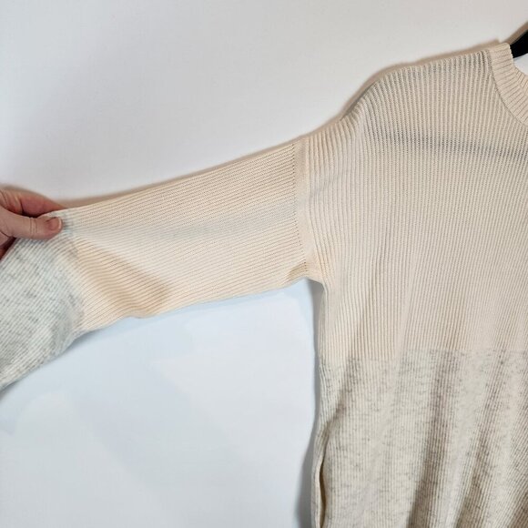 Lululemon Restful Intention Ribbed Sweater Dress Angel‎ Wing Cashmere Wool Blend - Picture 5 of 12